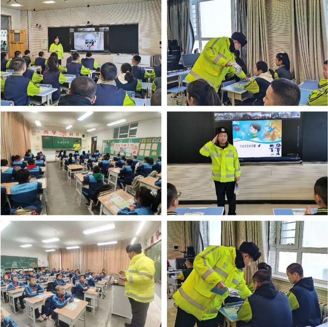 护航开学兵团交警送上“交通安全第一课”开学季(图19)