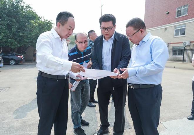 芗城区领导调研交通基础设施、产业社区（标准化工业园区）建设工作