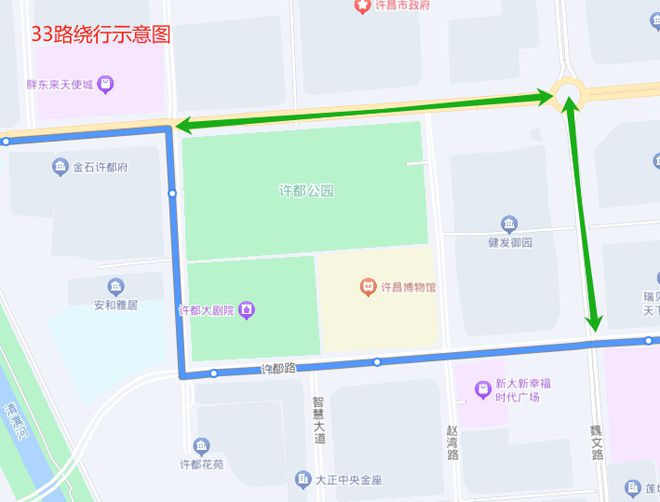 危险！护栏缺口人车穿行许昌3条公交绕行抢票！梨园盛会(图2)