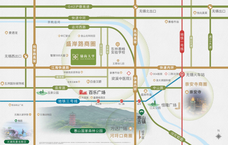 朗诗锦尚天华房价-户型-交通-周边设施-上海(朗诗锦尚天华)春风湖滨-楼盘详情(图11)