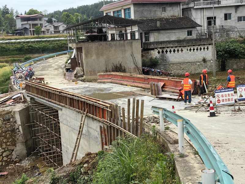 思南：13座危桥改造惠民生助力乡村振兴“加速跑”