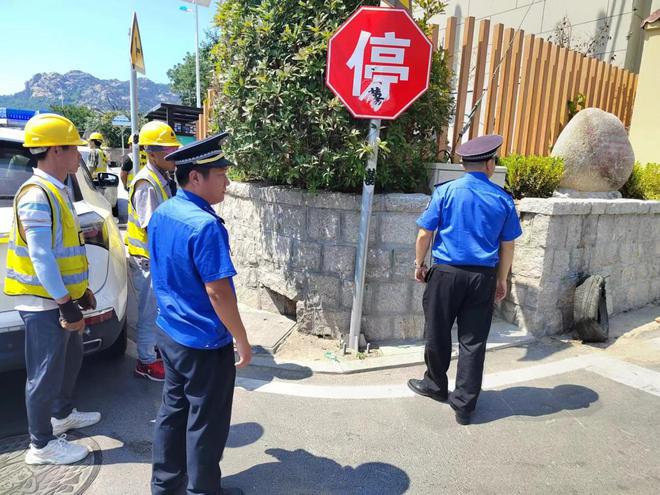崂山区王哥庄街道峰山中队：执法有力维护良好市容秩序(图2)
