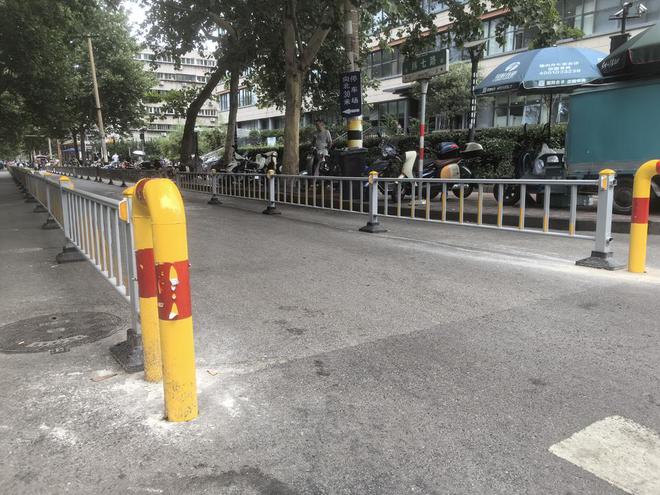 方便群众就医山东省立医院附近的纬七路畅通了