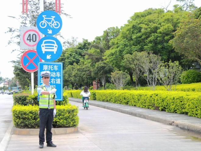 首批打造3个示范路口大理市持续推进非机动车交通组织优化(图3)