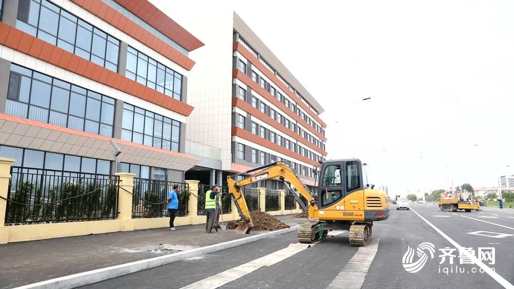 庆云：加快校园周边路网建设确保顺利开学