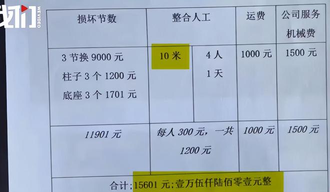撞坏3节护栏赔15万后续：维护方称“不是天价”而是另有原因(图4)
