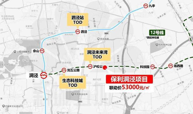保利西郊和煦上海保利西郊和煦房价楼盘户型周边配套交通配套(图8)