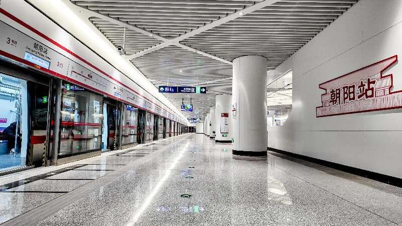 图集抢鲜看！探访北京地铁3号线号线朝阳火车站将实现地铁接驳
