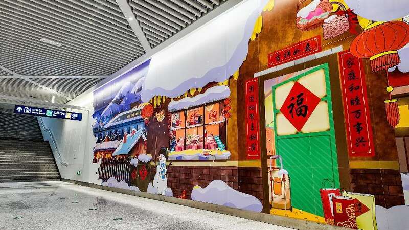 图集抢鲜看！探访北京地铁3号线号线朝阳火车站将实现地铁接驳(图7)
