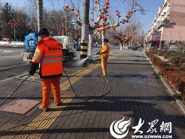 “秧歌进城”闹元宵烟台市福山区综合行政执法局全力护航(图4)