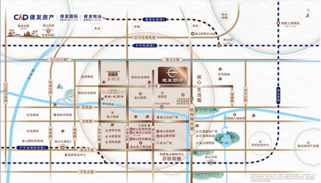 【建发朗玥】网站金山新城建发朗玥售楼处房型图户型尺寸(图3)