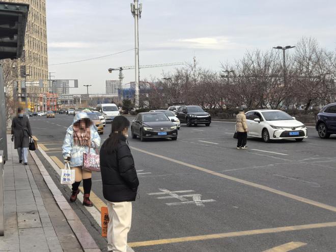 冰城治理行人过街违法行为涉及穿行机动车道、翻越隔离护栏(图5)