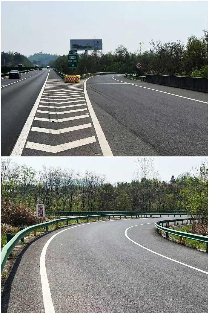 办实事丨群众建议提升匝道安全性回复：已增设振动标线和测速牌(图3)