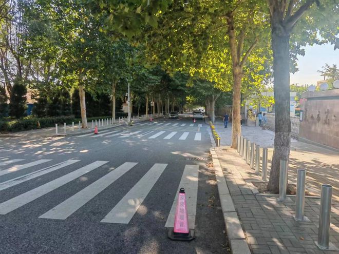 公交站台防撞柱是个有良心的好东西(图2)