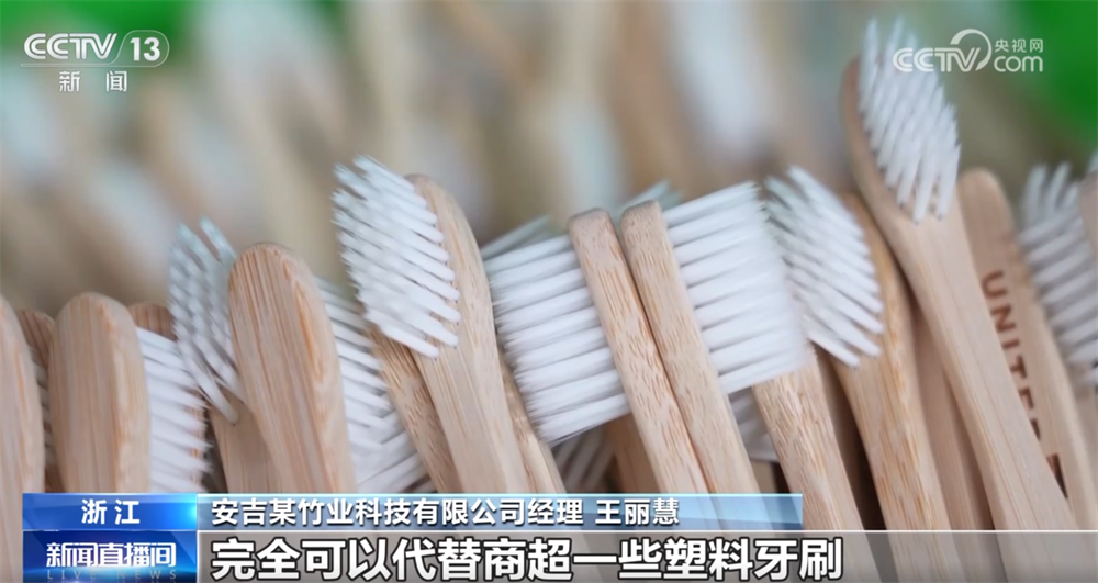“小竹子”发挥“大作用”“以竹代塑”助力经济社会发展全面绿色转型