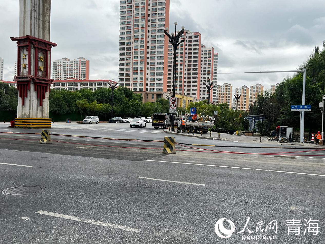 西宁市城北区北川河西路与济湟路顺利打通