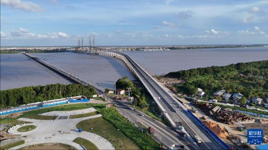 通讯丨一桥通万家——记中企承建圭亚那新德梅拉拉河大桥正式通车(图3)