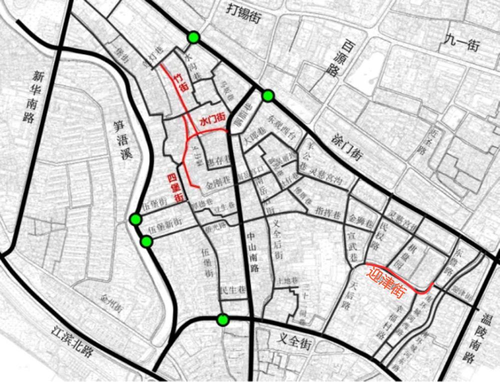 提升工程施工期间泉州市区四条街巷实施交通限制