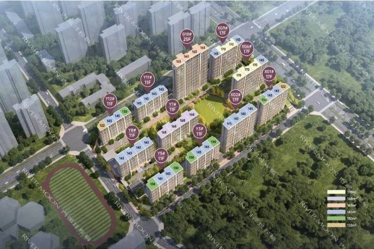 滨湖区置地雲台映月项目户型图-学区(图4)