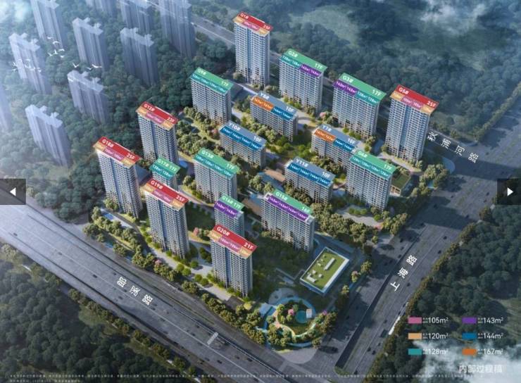合肥中国铁建花语江南楼盘户型图