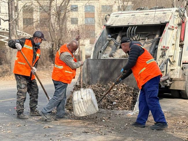敦化市洁城环卫开展春季环境卫生大清扫行动(图7)