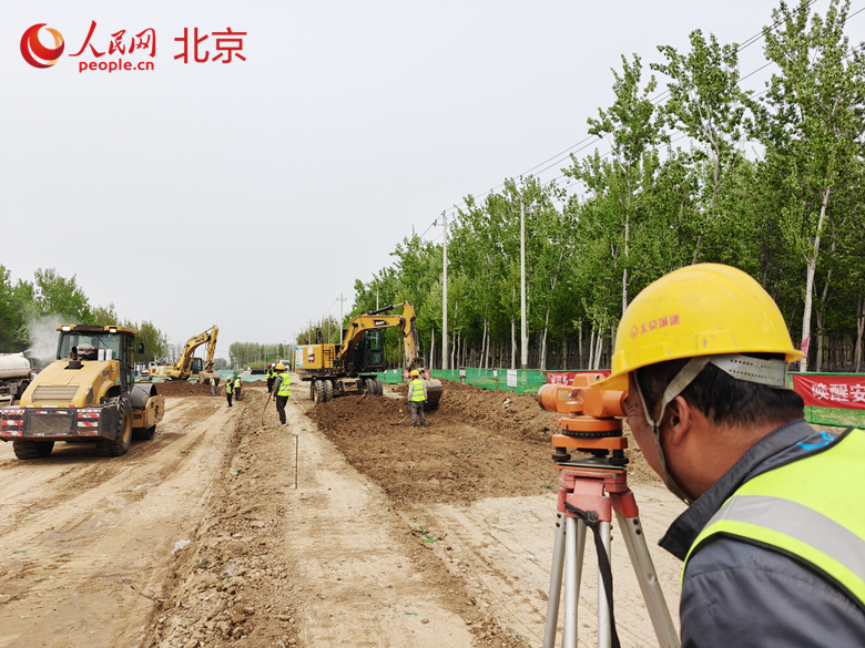 故宫北院区配套道路建设跑出“加速度”(图2)
