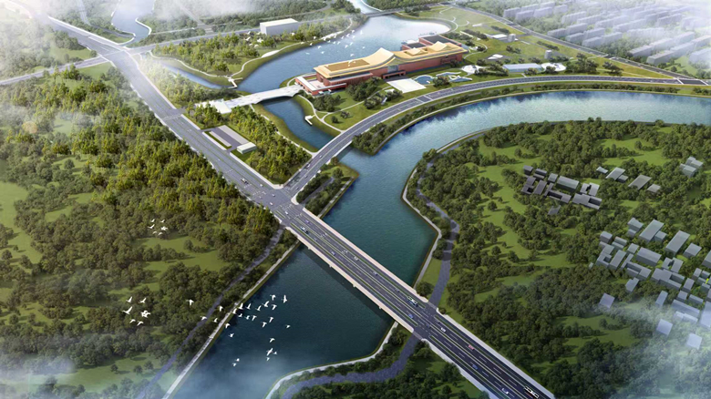 故宫北院区配套道路建设跑出“加速度”(图3)