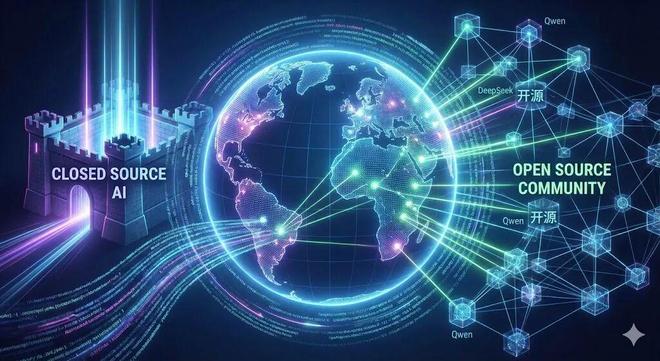 别只盯着GPT-4、Gemin3！全球AI大洗牌：中国开源模型正在夺取未来的定义权